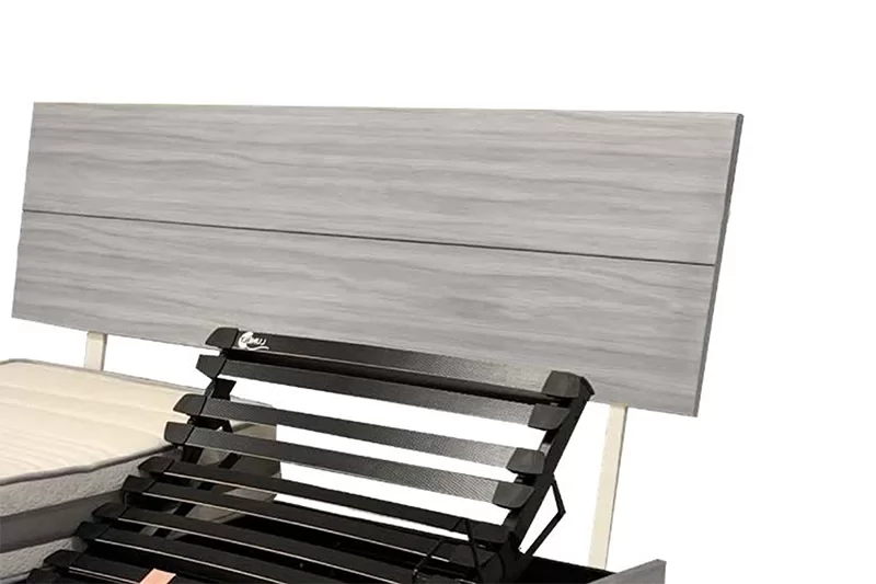 T&ecirc;te de lit en bois contemporaine Aron 2 panneaux Lunely Brian&ccedil;on