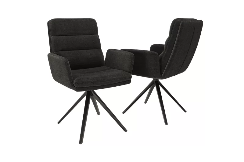 Chaise pivotante contemporaine Helsinki Akante