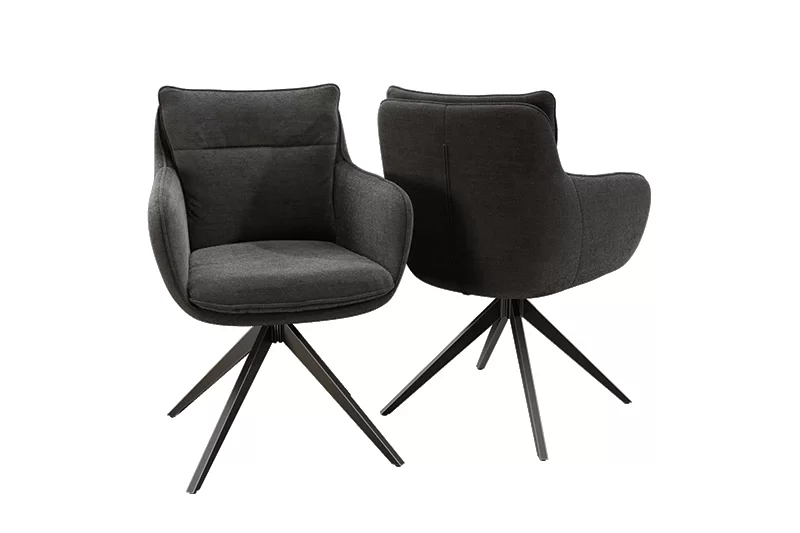 Chaise pivotante enveloppante Belfast Akante