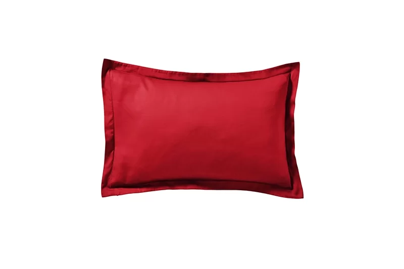 Taie d'oreiller en Satin de coton Blanc des Vosges