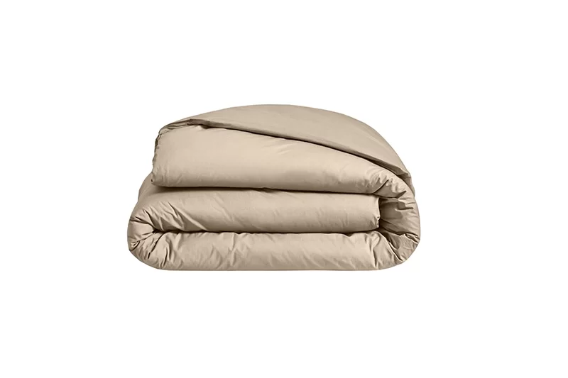 Housse de couette en Percale de coton - Blanc des Vosges