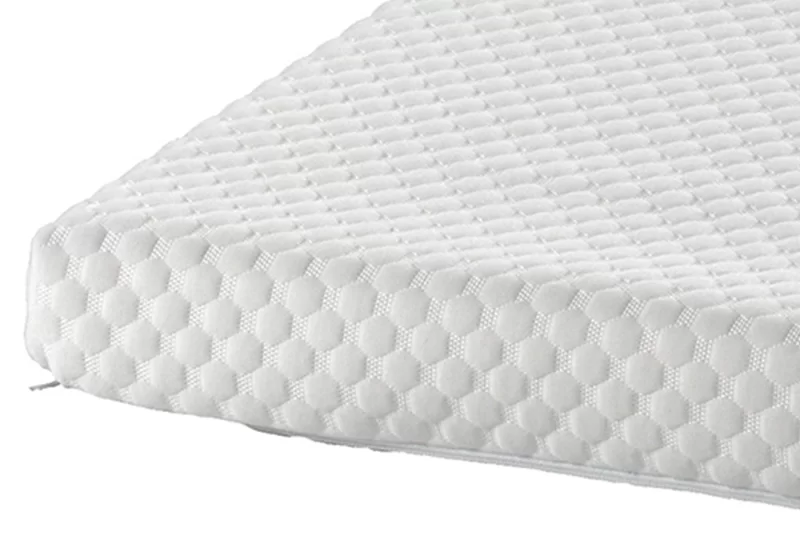 Surmatelas Carbono Belnou en mousse &agrave; m&eacute;moire de forme et carbone actif
