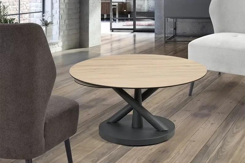 Table de salon ronde Chicago Girardeau
