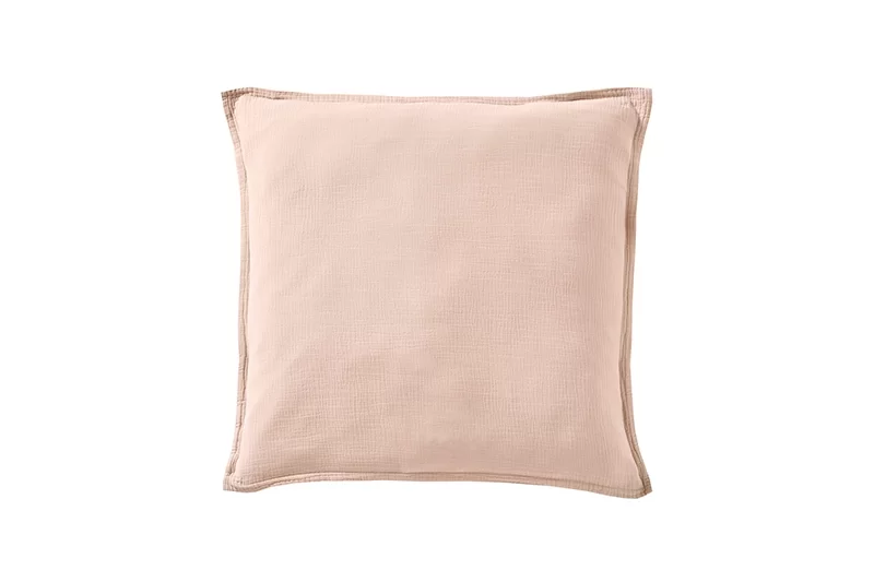 Linge de lit gaze de coton lav&eacute; COSY Blanc des Vosges