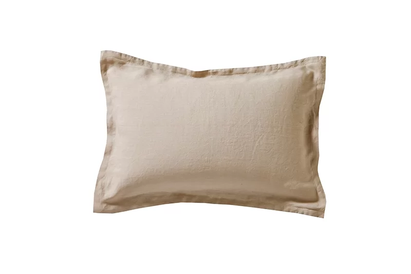 Housse de couette Louxor 100% lin uni lav&eacute; Blanc des Vosges
